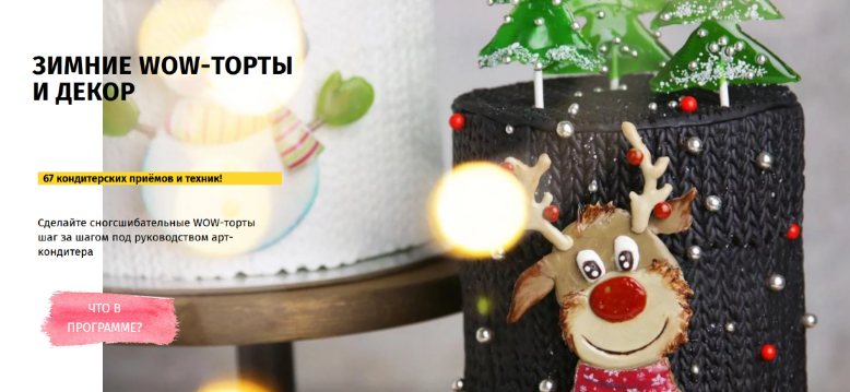 [Даяна Лус] [Egor.Team] Зимние Wow-торты и декор. Тариф Бизнес (2022)