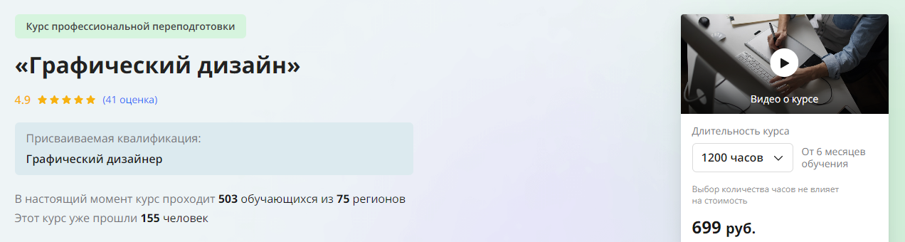 [Инфоурок] Графический дизайн (2023)