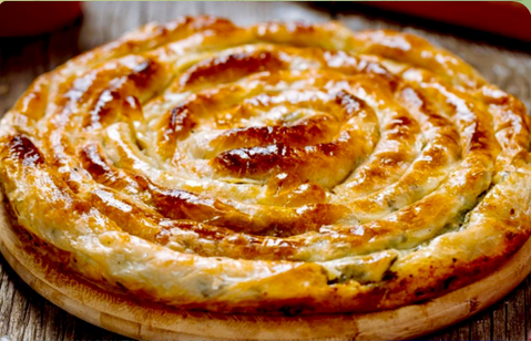 [Xleb.tartin] Греческий мясной пирог с сырной заливкой из теста фило (2025)